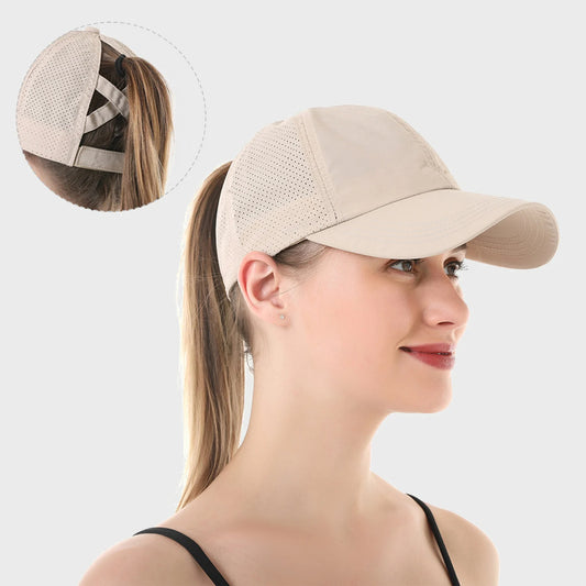 Basic Women's Baseball Cap Quick Drying Adjustable Trendy Sunshade Hats for Running Hiking Training Peaceful Pleasures Health and Wellness