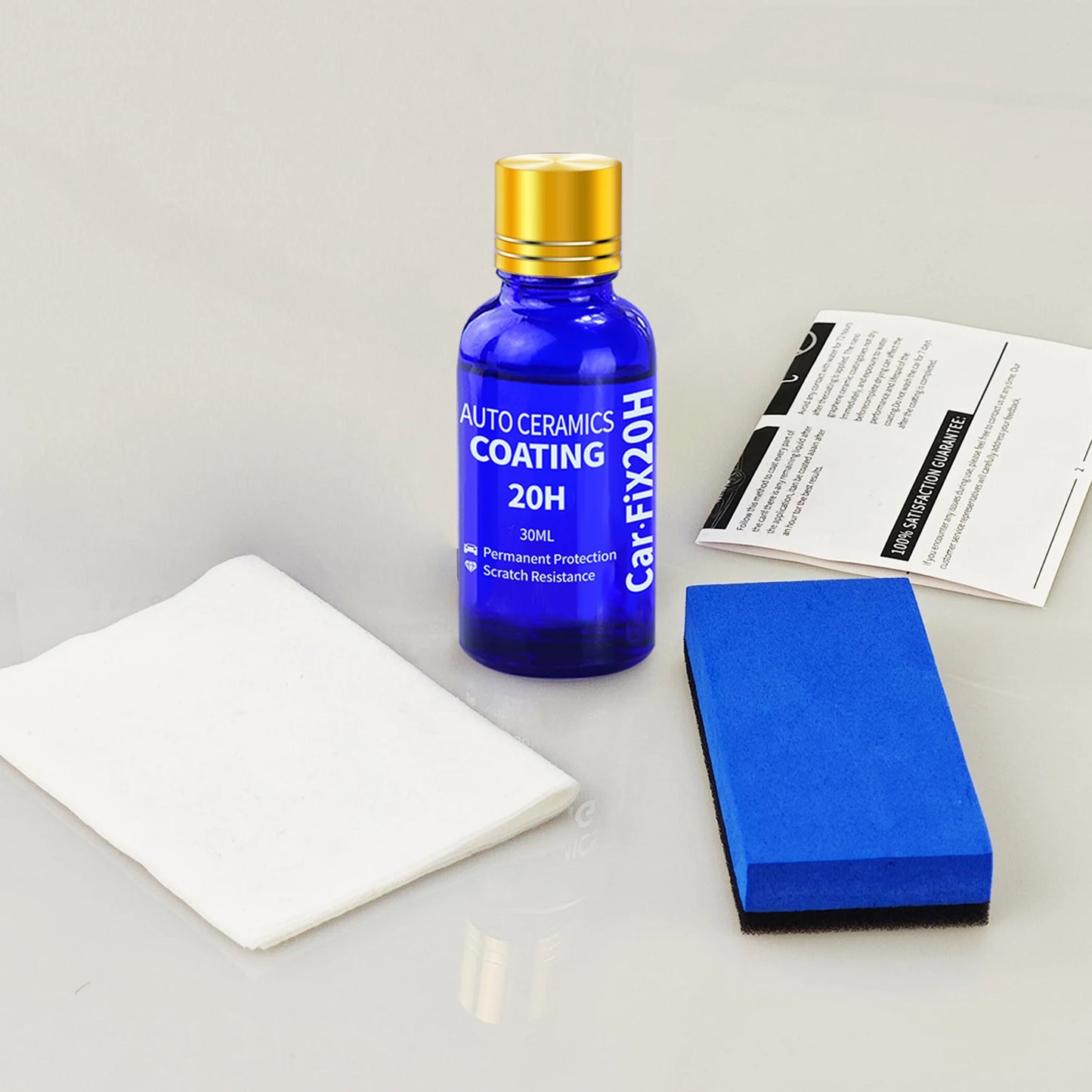 3PCS 20H Ceramic Coating Polishing Wax Super Hydrophobic Paint Care Durability Anti-Corrosion Plated Crystal Car Liquid Glass Peaceful Pleasures Health and Wellness