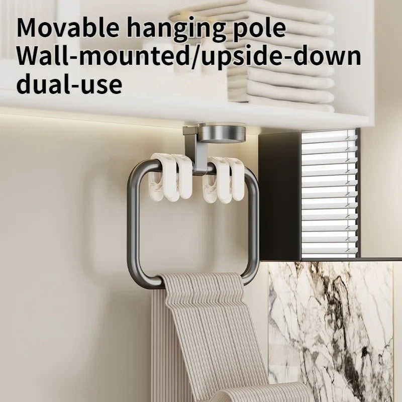 Drill-Free Suction Cup Towel Ring | Bathroom & Kitchen Wall Mount