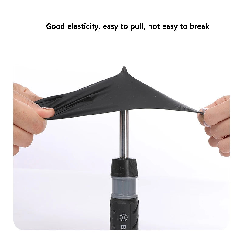 100pcs Disposable Composite Nitrile Black Thick Gloves/powder-free Durable Comfort Beauty Catering Home Protection Food Grade Peaceful Pleasures Health and Wellness