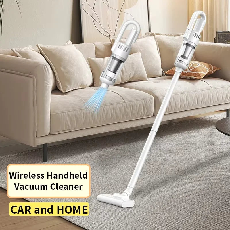 6500Pa Wireless Handheld Vacuum Cleaner – Home & Car