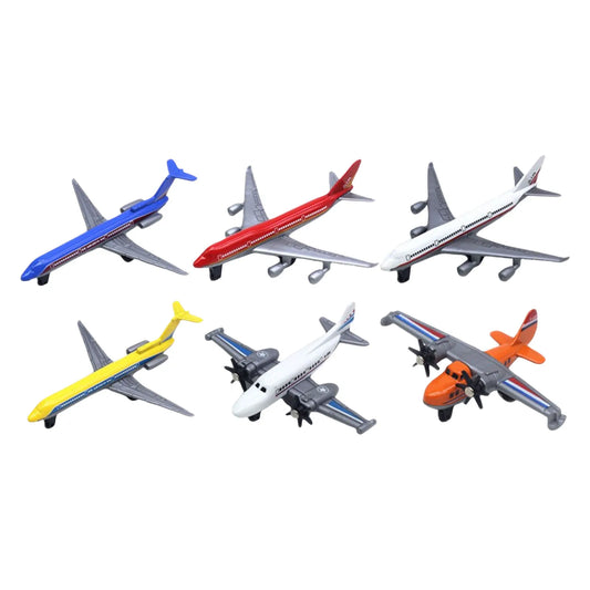 6 Pieces Alloy Airplane Fighter Jet 1/64 Plane Models Diecast Plane Models Alloy Aircraft Office Kids Adults Collections Bedroom Peaceful Pleasures Health and Wellness BLUE One Size
