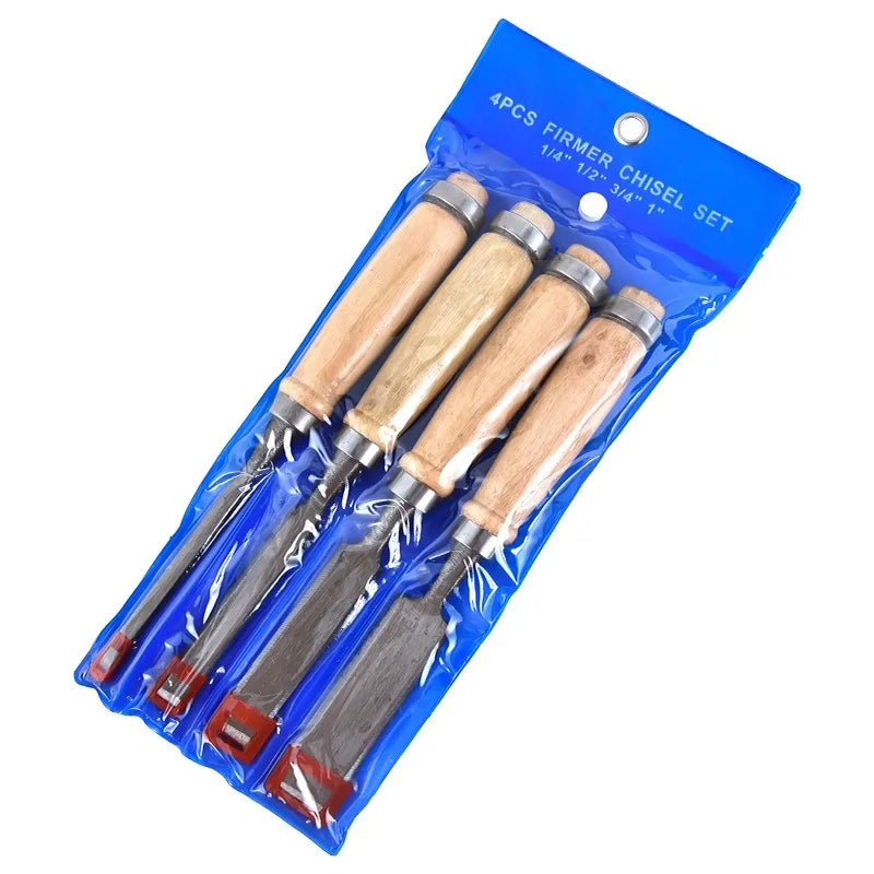 6 12 18 Wood Carving Chisels Professional Woodworking Ergonomic Tools