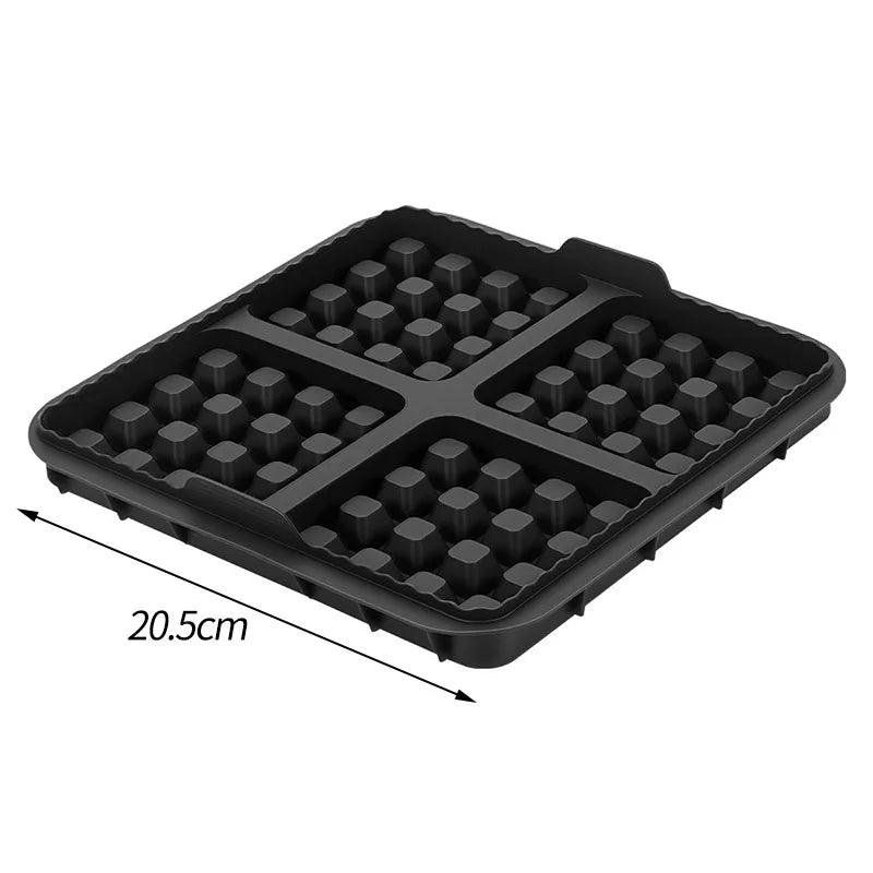 Silicone Air Fryer Biscuit & Waffle Mold Set – Non-Stick Tray