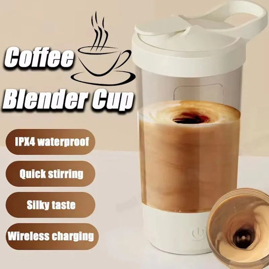 Electric Shaker Cup 450ml Self-Stirring Intelligent Shaker For Protein Shake Meal Replacement Portable Sport Mixing Cup Peaceful Pleasures Health and Wellness