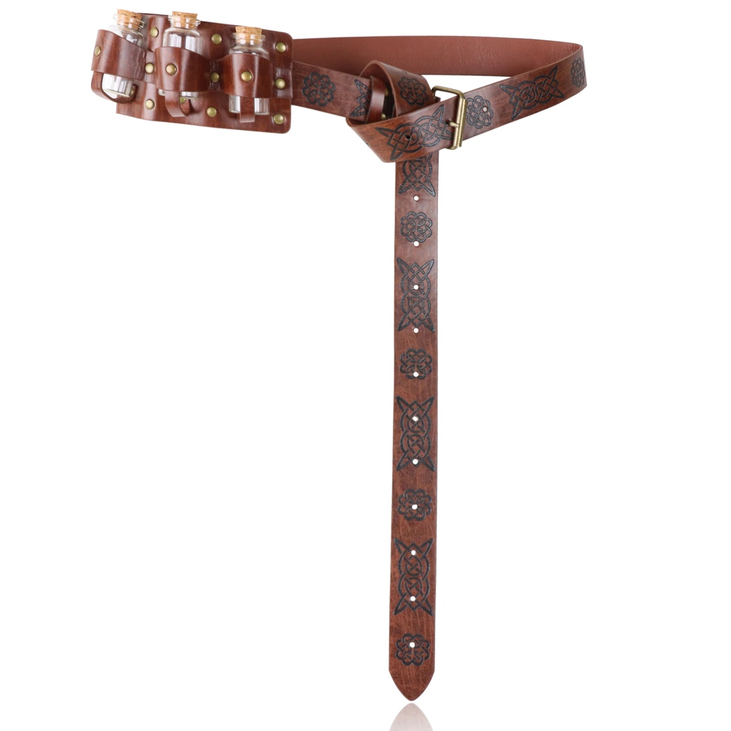 Cosplay Copper Coin Waist Bag Medieval Retro Belt Renaissance Viking