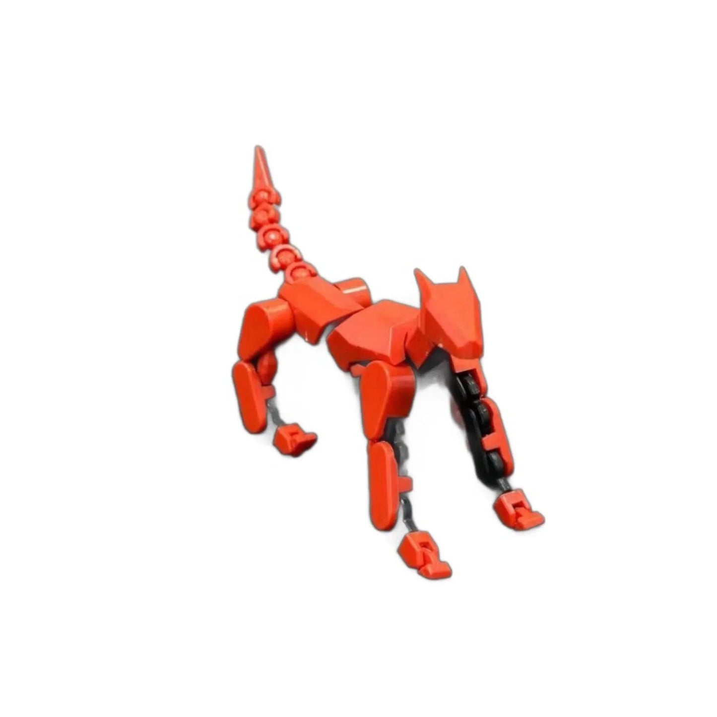 3D Printed Poseable Robot Mannequin Figure – Movable Toy