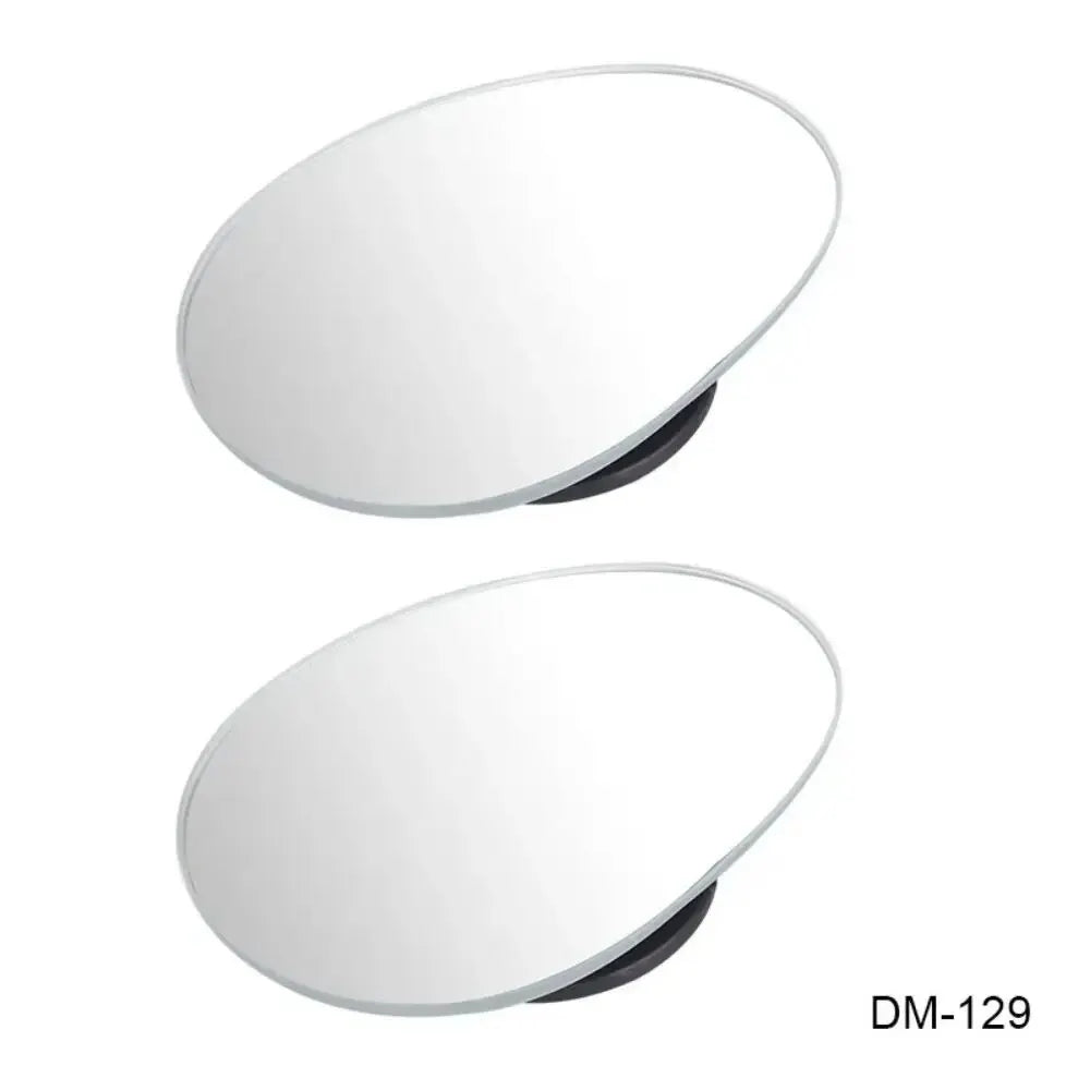 2pcs Car Mirror Wide Angle Car Blind Spot Mirrors 360° Adjustable Auxiliary Rearview Mirrors HD Frameless Small Round Mirror Peaceful Pleasures Health and Wellness 2PCs Round