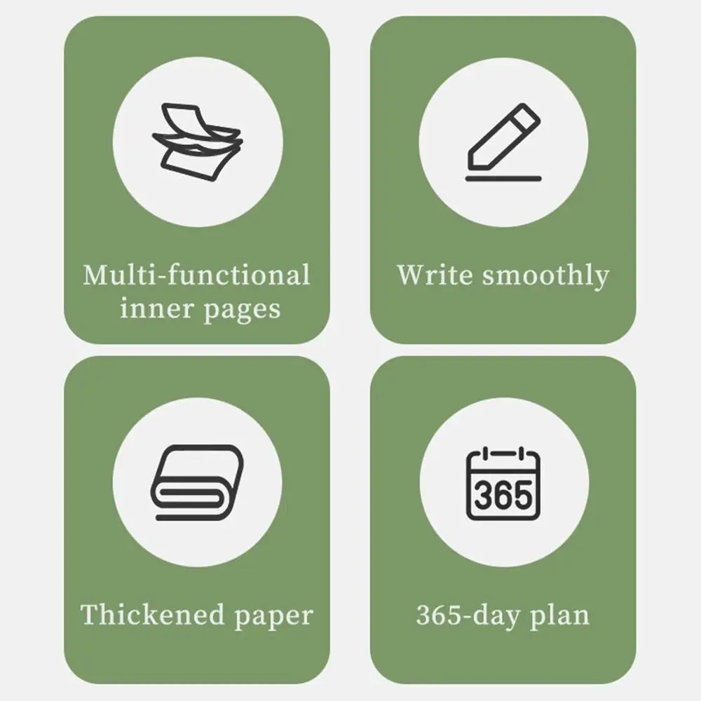 2026 A5 Schedule Planner Notepad | 12-Month Agenda Notebook