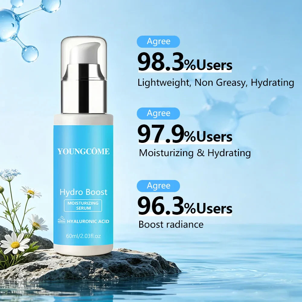 Hyaluronic Acid Moisturizing Serum 60ml | YOUNGCOME Hydro Boost