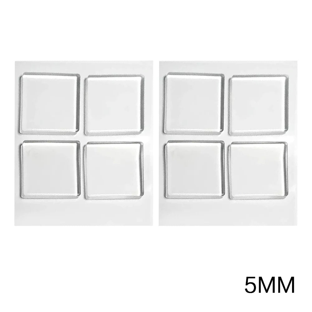 Transparent PU Adhesive Bumper Pads | Non-Slip Furniture Gaskets