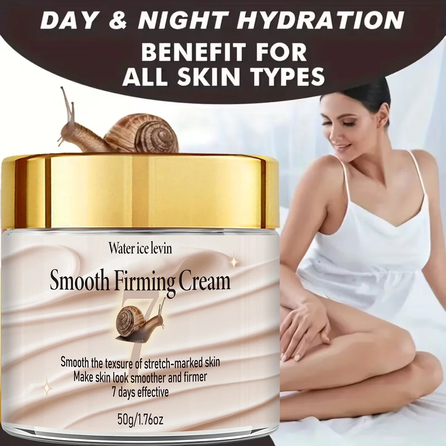 Snail Retinol Firming Cream | Collagen & Shea Butter | 50g