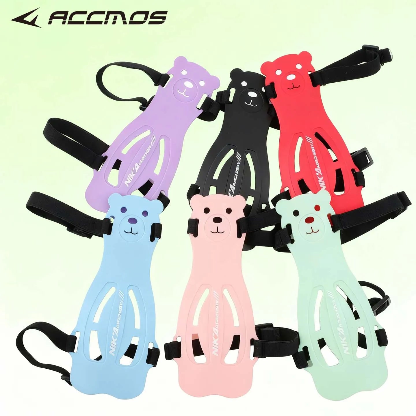 Arm Guard Cute Bear Safe Rubber Adjustable Archery Accessory