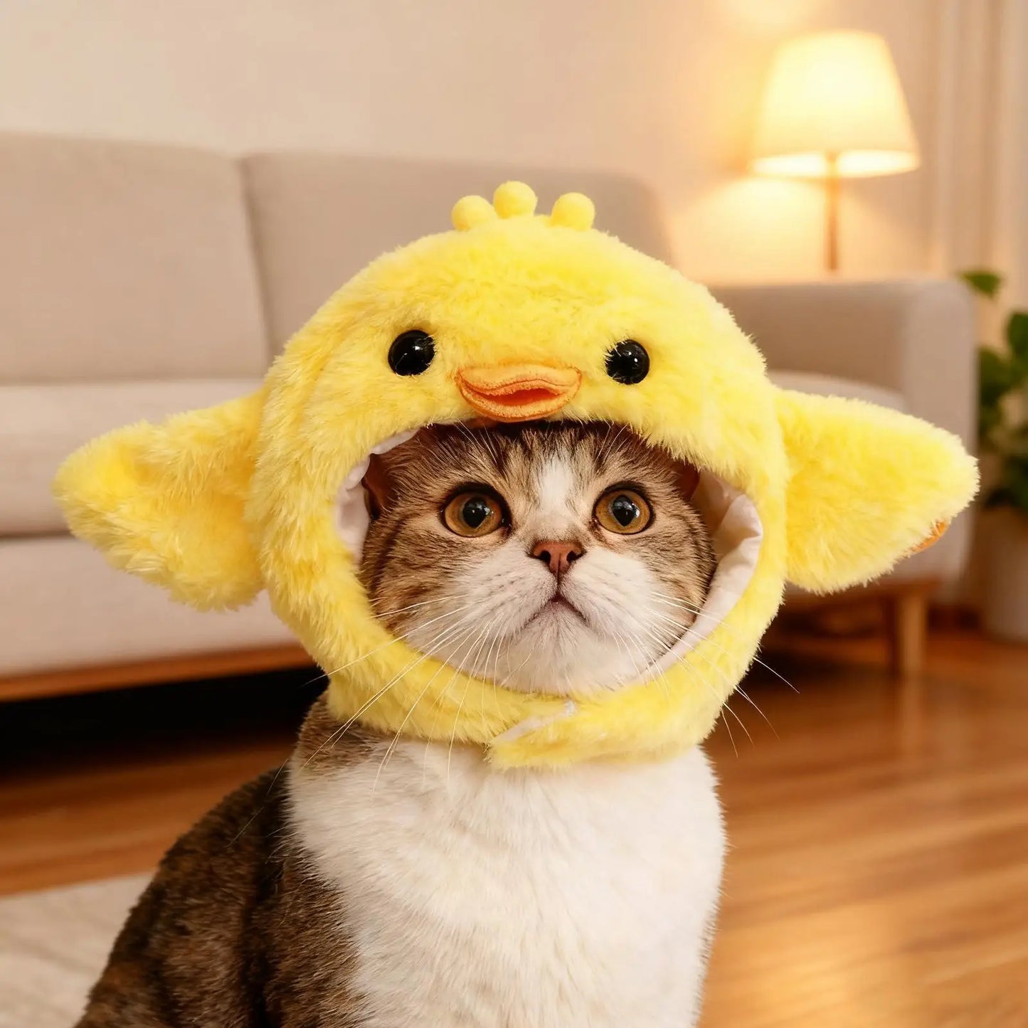 Funny Cat Hats Costume Cute Animal Headwear for Kittens Dogs, Festival Party Dress Up Accessory for Kittens Dogs, Christmas Peaceful Pleasures Health and Wellness