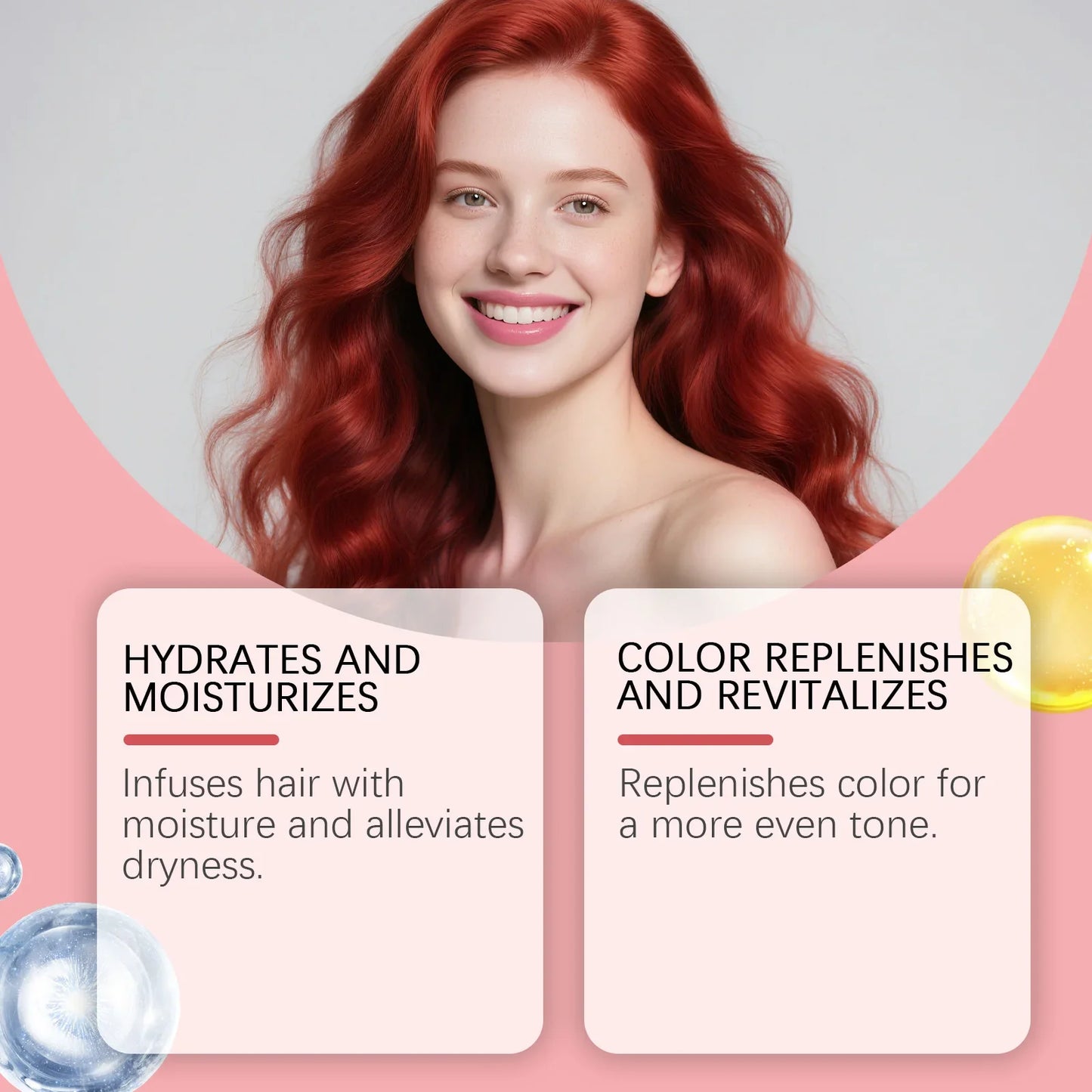Color Depositing Hair Mask – Deep Conditioning, Vibrant Tones