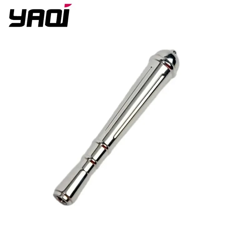 2026 Yaqi Men's Safety Razor Handle Teardrop Polished Stainless Steel - Premium Quality Grooming Tool for Comfortable Shave Peaceful Pleasures Health and Wellness RASS2239