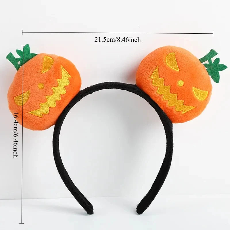 Halloween Devil Horn Headband – Costume Party Hair Hoop