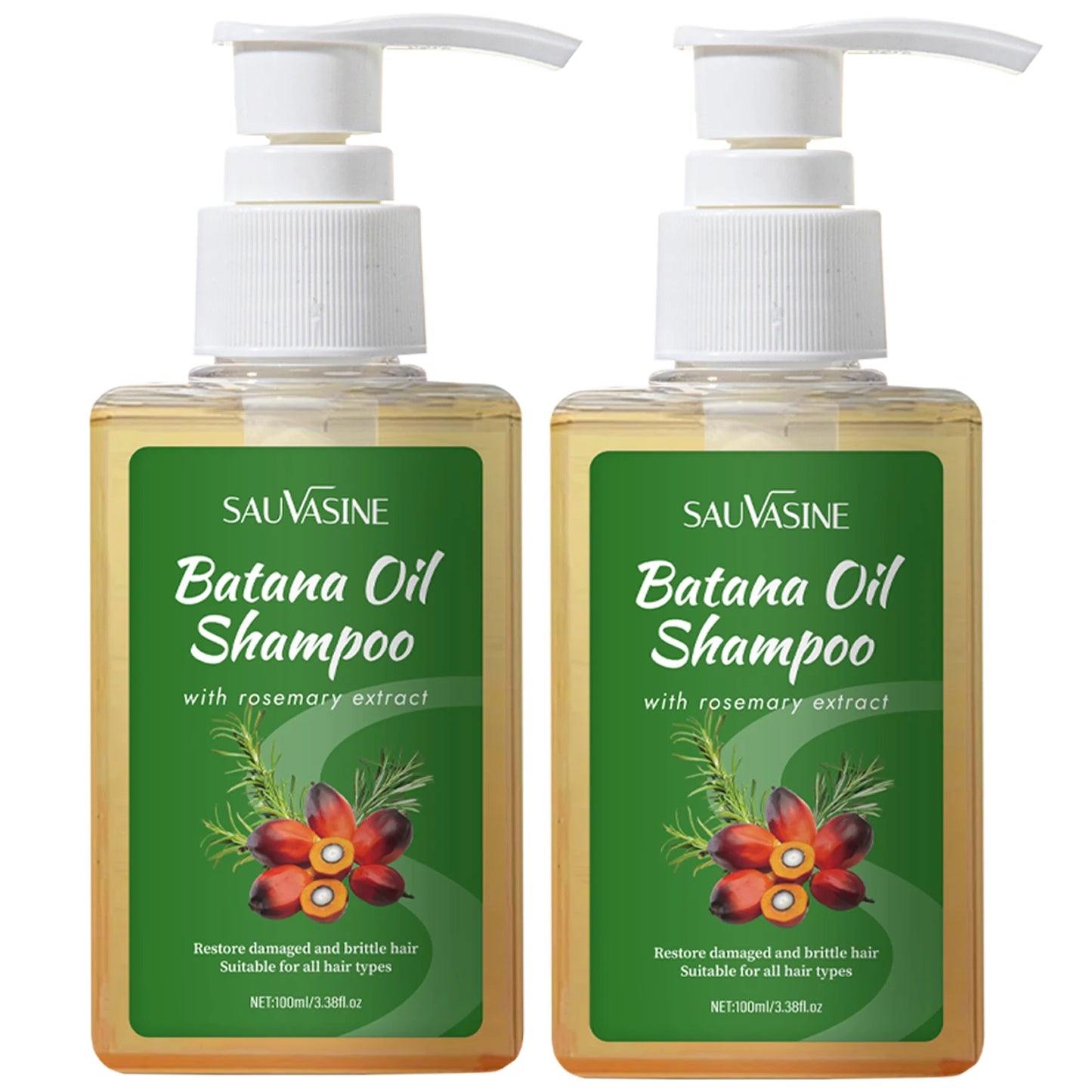 Batana Oil Shampoo & Conditioner Set 120g | Deep Nourishment