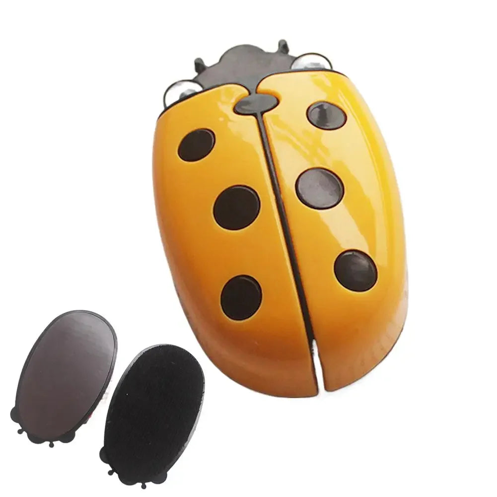 2-in-1 Ladybug Magnetic Pen Holder Whiteboard Eraser Storage Box Universal Fridge Magnet Organizer For Kitchen Container Peaceful Pleasures Health and Wellness 02