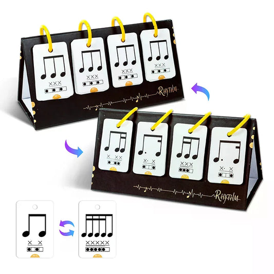 72-Piece Music Flashcards – Notes, Rhythm & Instruments Music Flashcards Oasis Select