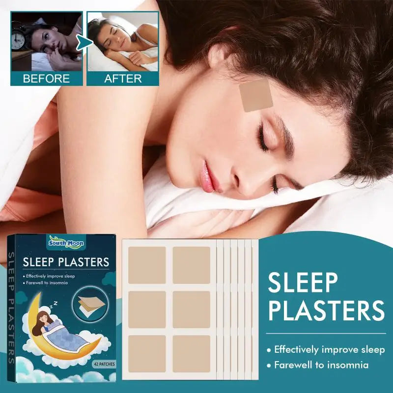 42Pcs Disposable Anti Snoring Stickers For Night Sleep Relax, Reduce stress, And Improve Sleep Quality Care Patch Peaceful Pleasures Health and Wellness