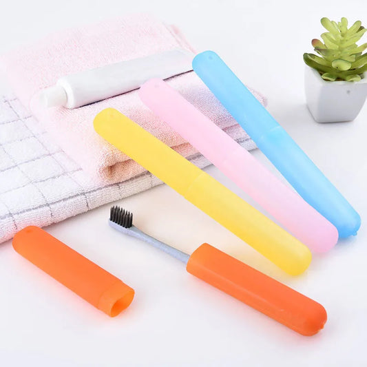 Portable Travel Toothbrush Case – Dust-Proof Holder & Cover Toothbrush Travel Case Oasis Select
