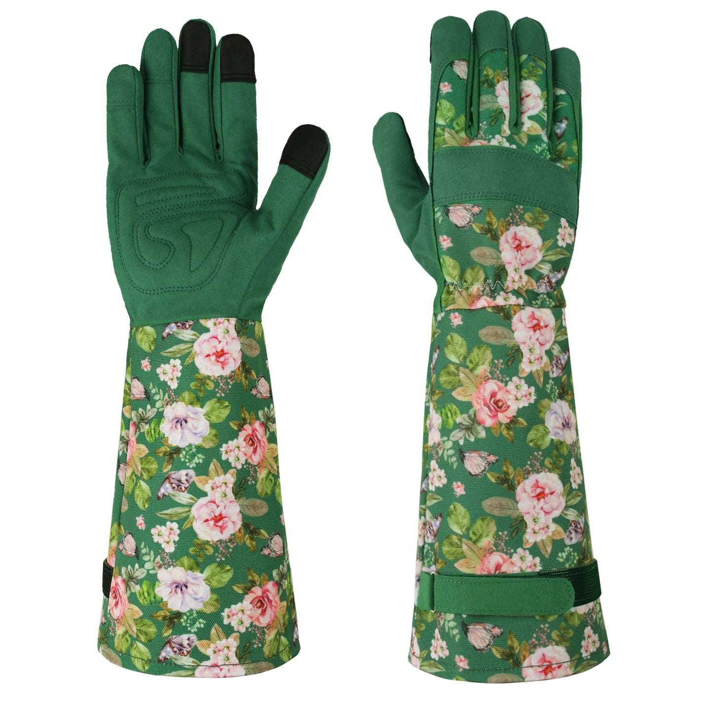 Thorn-Proof Gardening Weeding Working Gloves Breathable leather Glove Puncture Resistant for Digging, Floral Planting,Pruning Peaceful Pleasures Health and Wellness a pair 4