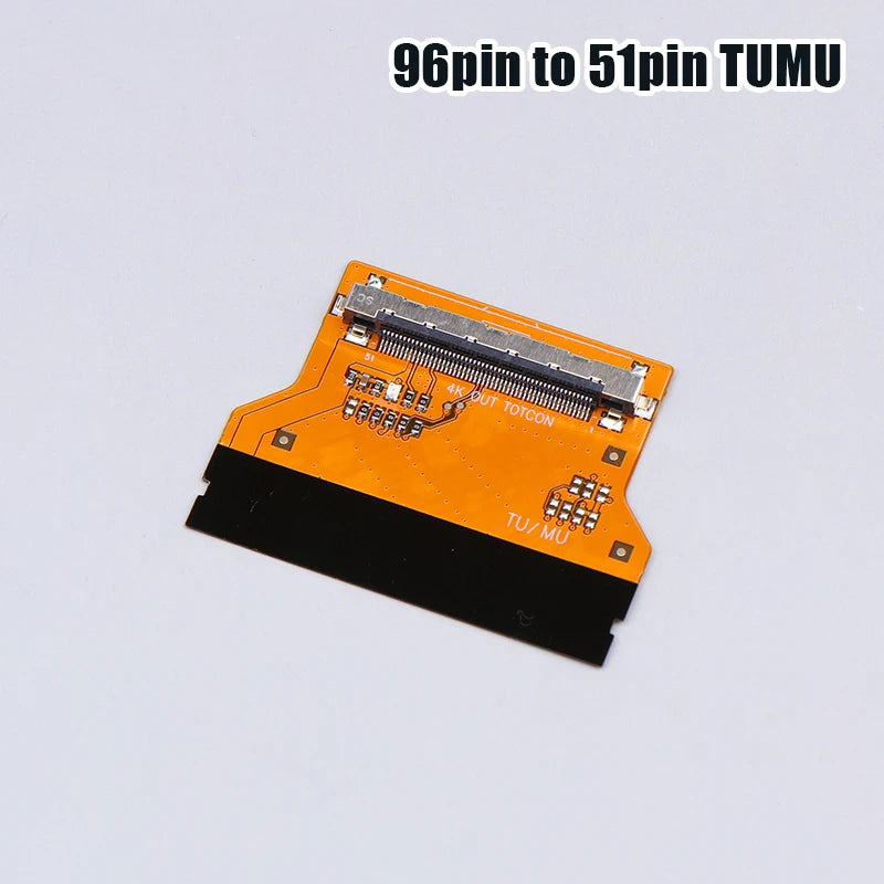 1/3Pcs For TV Motherboard 96P To 51P TUMU RUNU 4K TV Adapter Plate Repair Parts Peaceful Pleasures Health and Wellness 1Pc TUMU