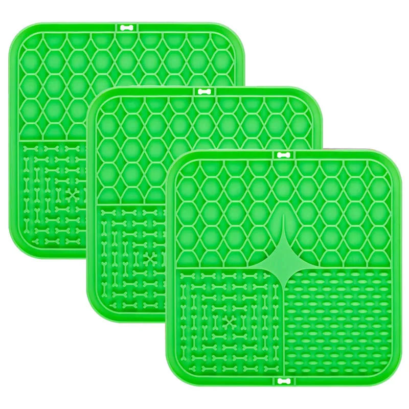Silicone Slow Feeder Lick Mat for Dogs & Cats | Food Grade