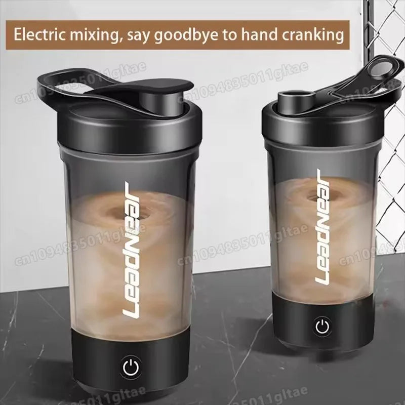 Electric Blender Cup Portable Blender Cup Milk Powder Protein Powder Blender Automatic Shaker Cup Home Travel Outdoor Sports Gym Peaceful Pleasures Health and Wellness