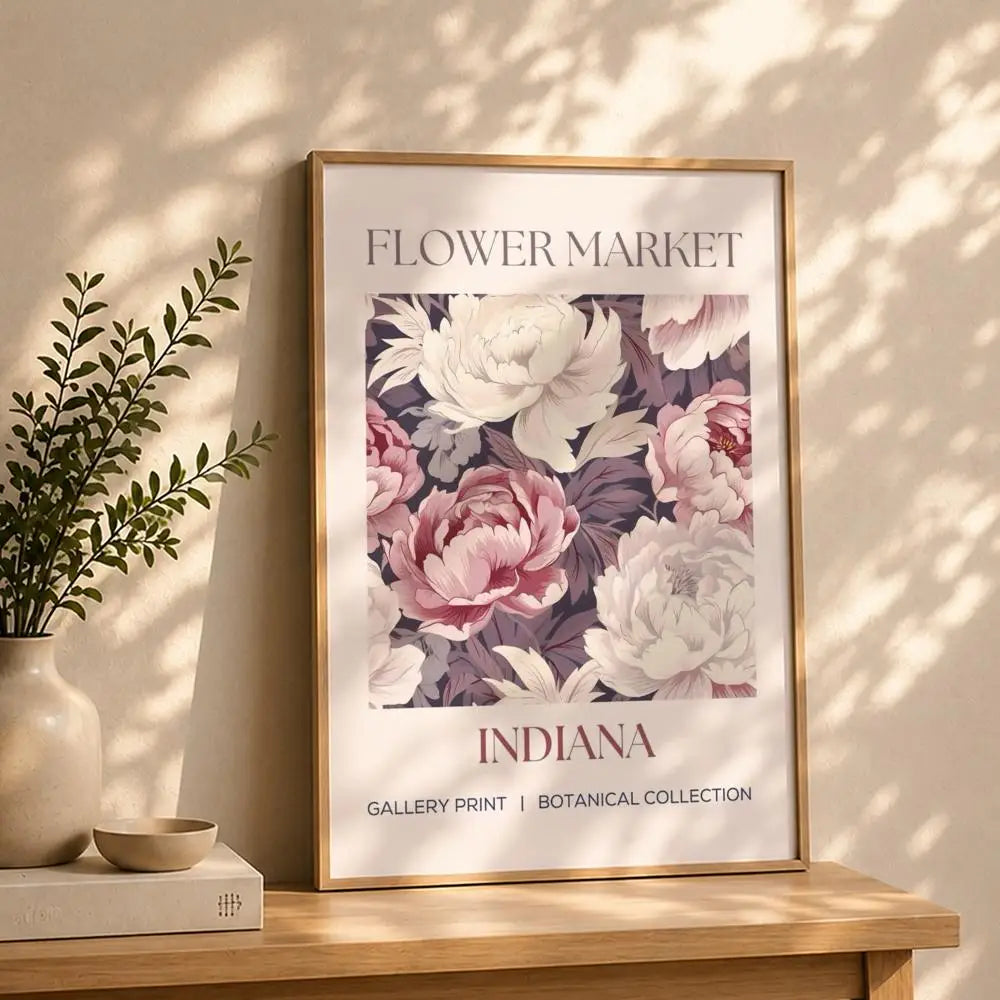 Pattern F-FlowerS Poster HD Self Adhesive Waterproof Wall Art Ideal for Home Office Dorm Bedroom Great Gift Peaceful Pleasures Health and Wellness White2 40X50cmNoframe