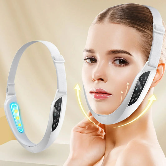 Hailicare Facial Massager – 6 Modes, 8 Levels, USB Rechargeable Facial Massager Device Oasis Select