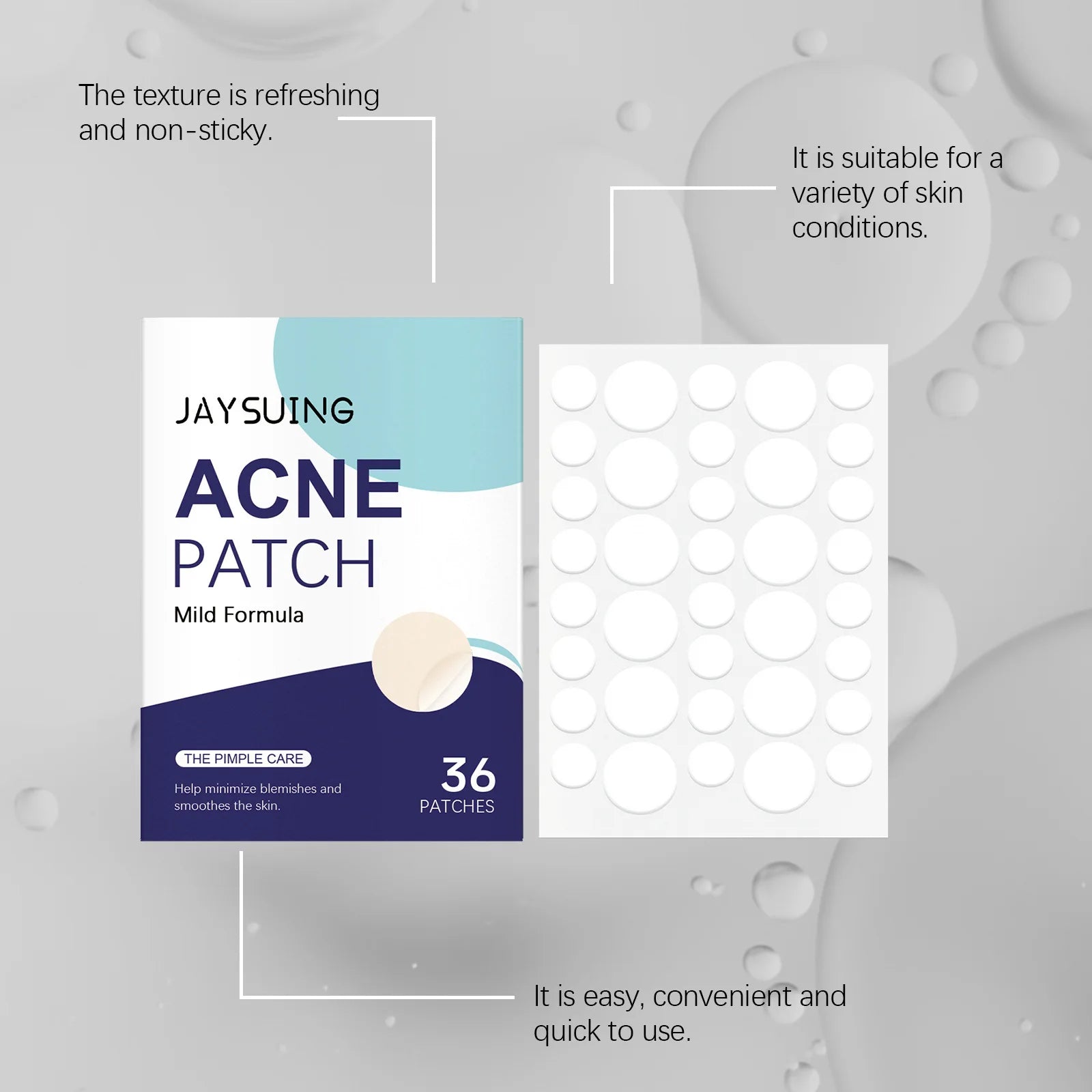 Jaysuing Pimple Patches for Blemish Control Peaceful Pleasures Health and Wellness