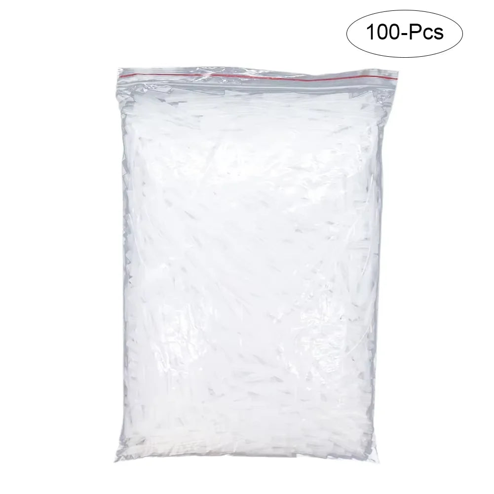 100Pcs Glue Micro-Tips Plastic Glue Bottle 502 Glue Rubber Hose Rubber Drip Tube Mouse Tail Dispensing Needle Dispensing Hose Peaceful Pleasures Health and Wellness 100pcs