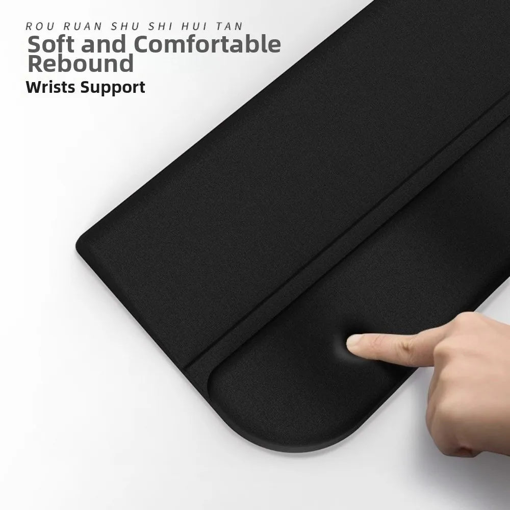 Ergonomic Computer Keyboard Wrist Rest Wrist Rest Height Increasing Keyboard Riser Holder Stand Easy Working Comfortable Peaceful Pleasures Health and Wellness