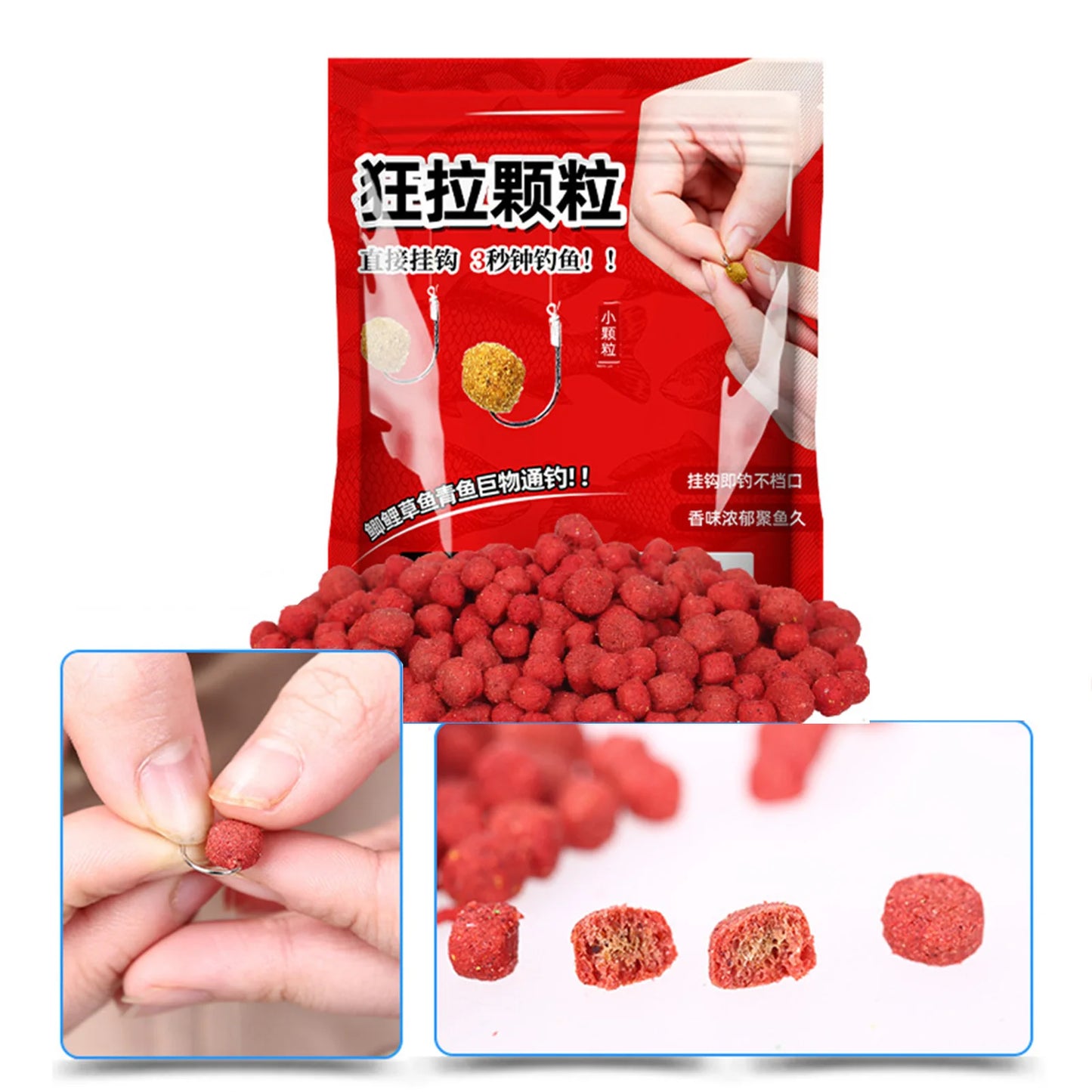 Artificial Carp Baits Fishing Lure with Irresistible Scent for Fish for Fishing Trout Crappie Bass Walleye Peaceful Pleasures Health and Wellness