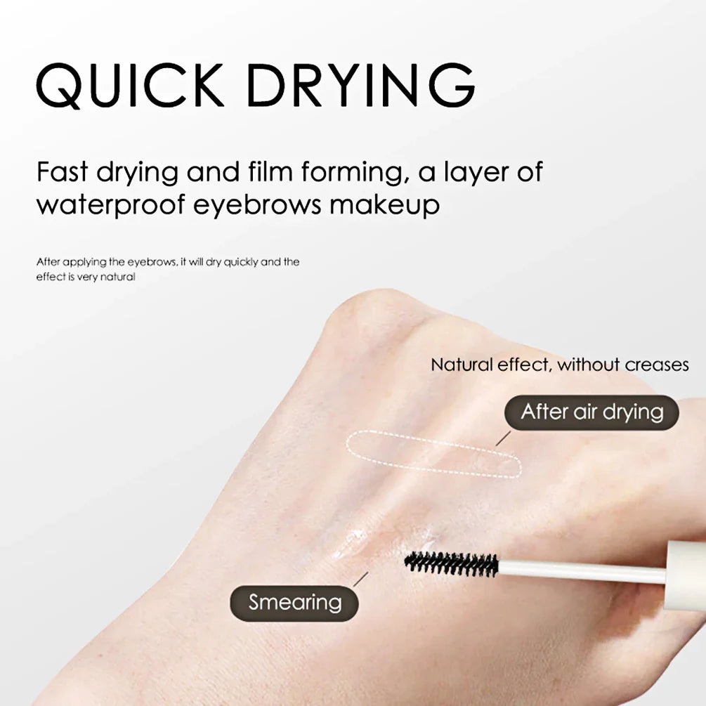 QiBest Waterproof Brow Pomade – Quick-Dry Eyebrow Sculpt Gel