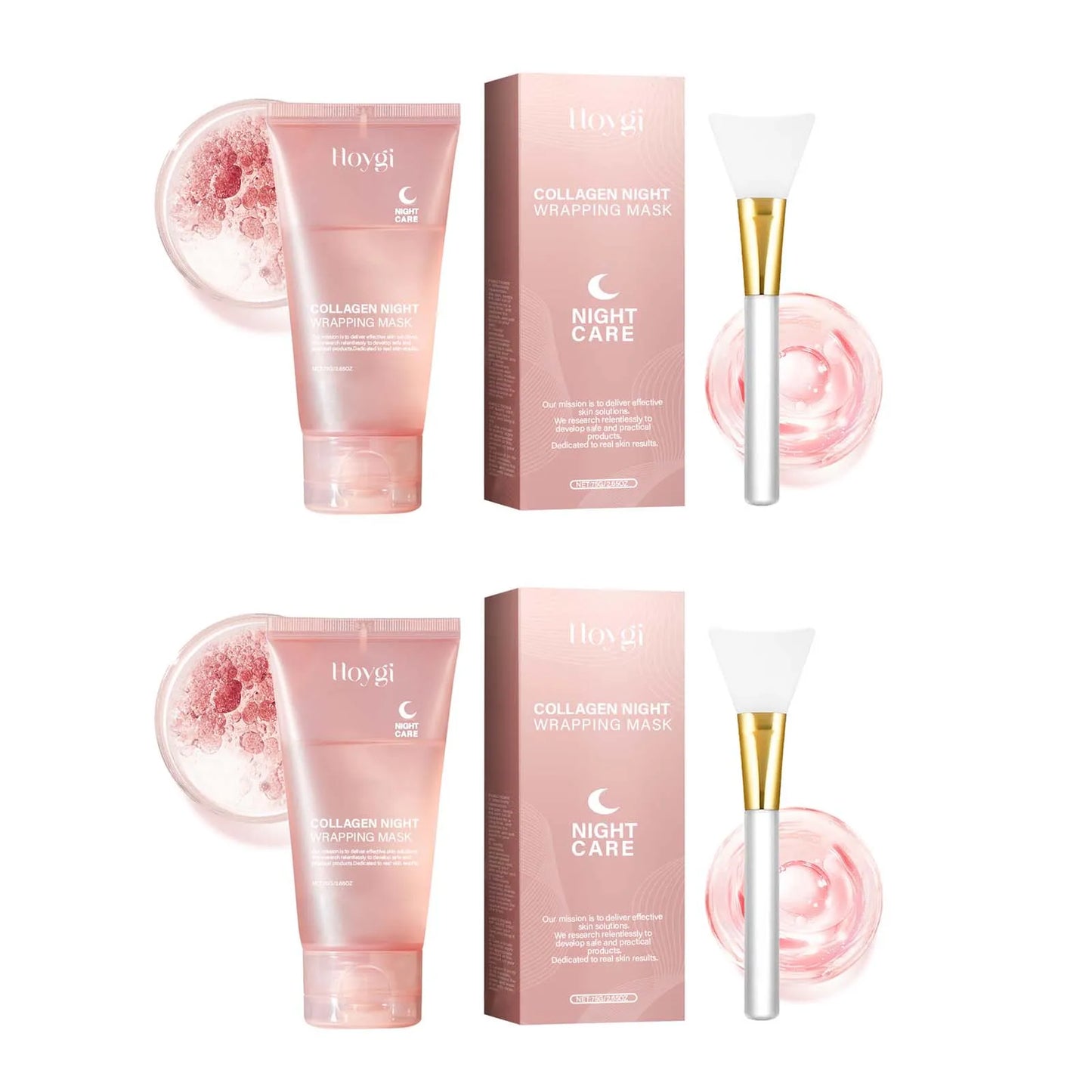 Collagen Peel-Off Night Mask – Firming, Hydrating & Brightening