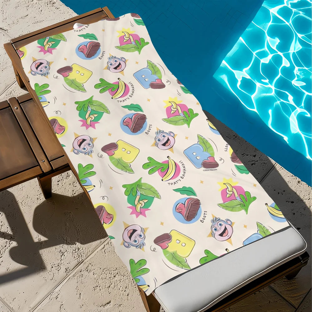 Quick-Dry Microfiber Beach Towel | Pool, Gym & Travel Quick-Dry Beach Towel Peaceful Pleasures Health and Wellness z3 STJ150x260CM