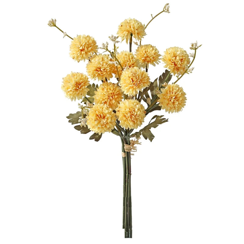 Silk Chrysanthemum Artificial Flowers – Wedding & Home Décor