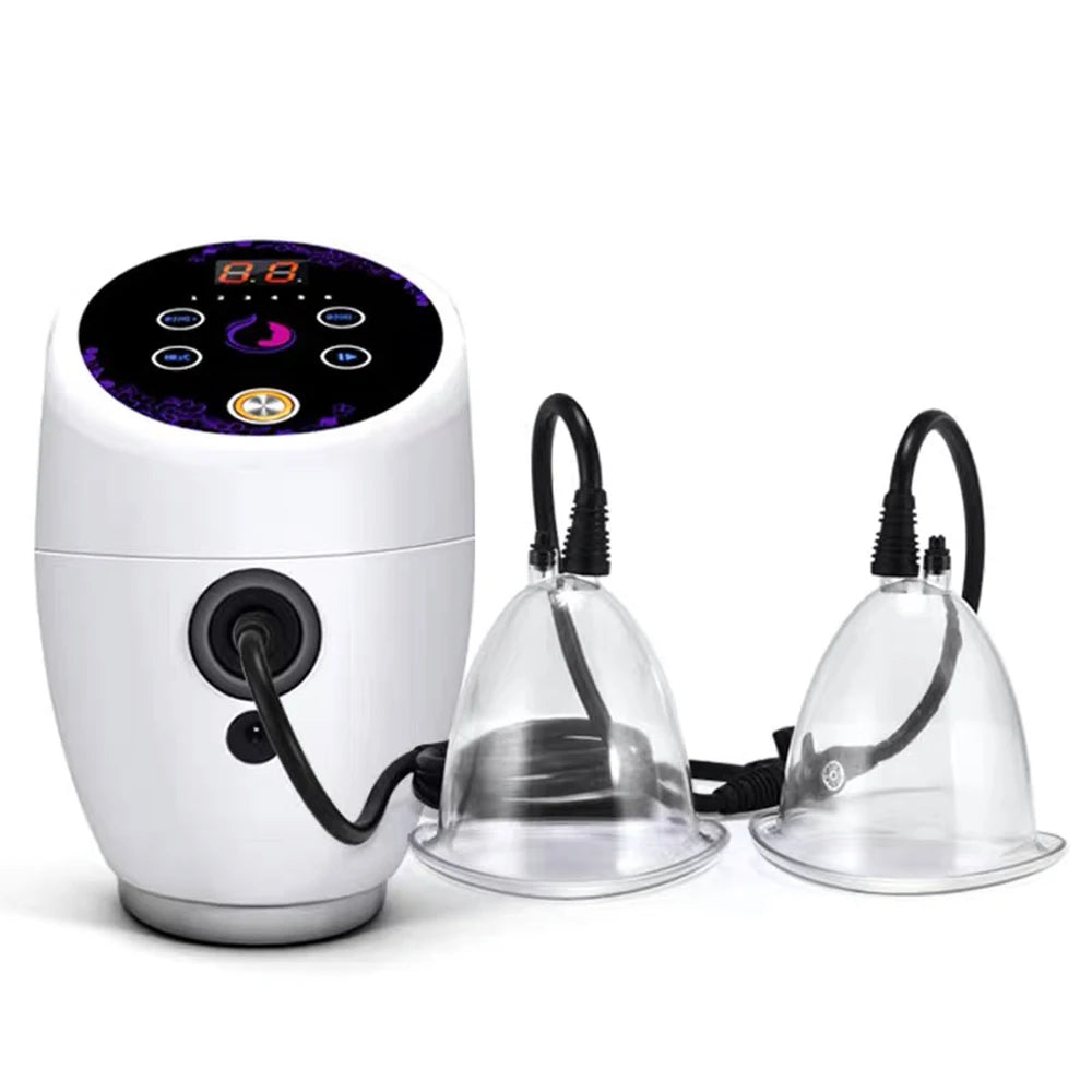 VamsLuna Electric Breast Massager Vacuum Therapy Machine 6 Cups