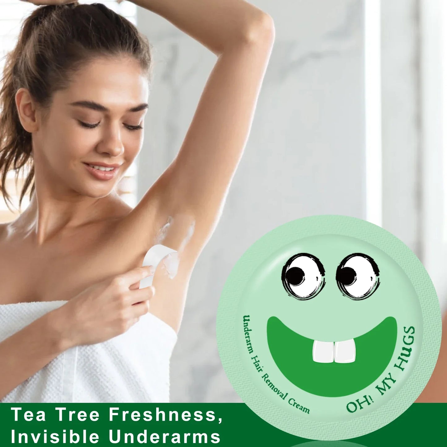 Magic Hair Removal Milk Cream – Smooth Skin | 10 Sachets