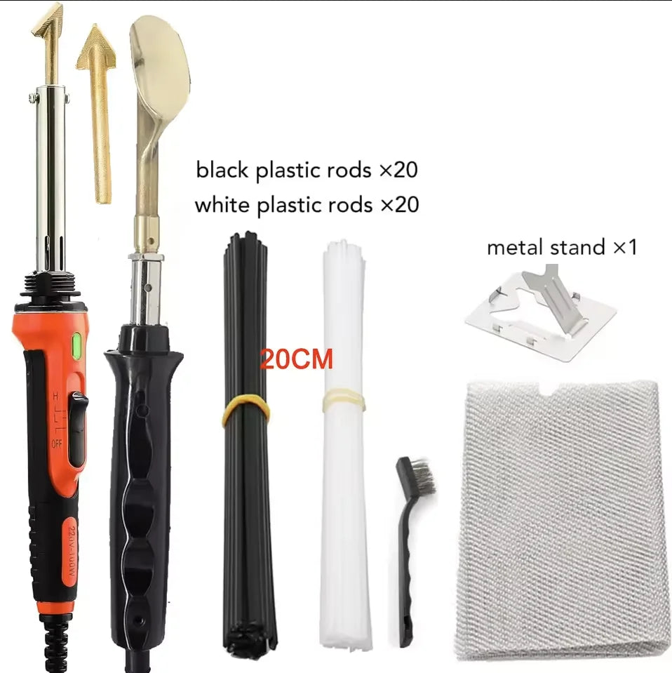 New Heat Gun Plastic Welding Machine Bumper Soldering Iron Staples Bumper Repair Car Tools Kit HOT Stapler Plastic Welder Peaceful Pleasures Health and Wellness 50W 100W