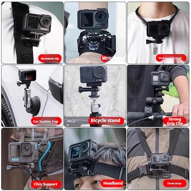 DJI OSMO Action 6 Full Accessories Kit – Case, Charger & More