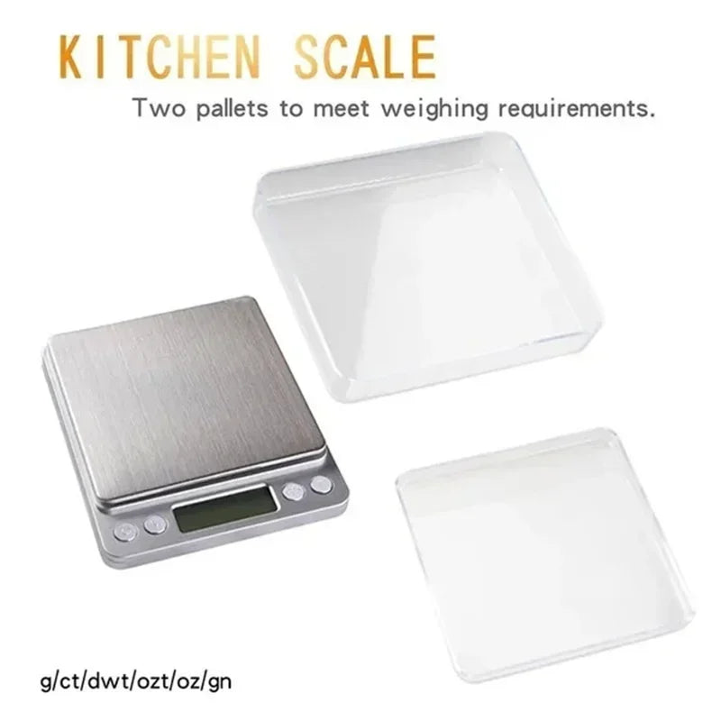 Mini Precision Digital Kitchen & Jewelry Scale 3000g/0.1g Digital Precision Scale Peaceful Pleasures Health and Wellness