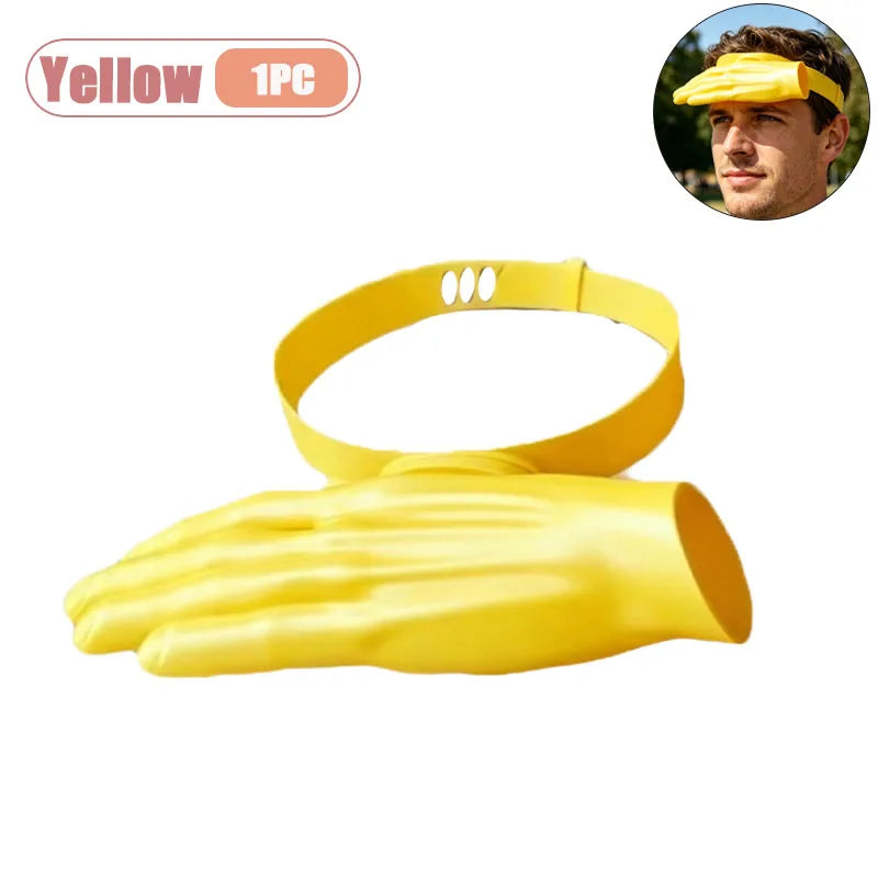 Novelty Mini Sun Hat – Funny Small Hand-Size Beach Party Cap