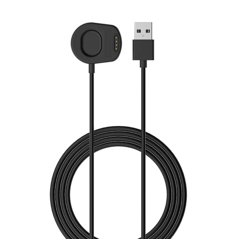 Charger Cable for Suunto 7 Smart Watch USB Charger Clip Cradle Cable Charging Dock Station Peaceful Pleasures Health and Wellness black