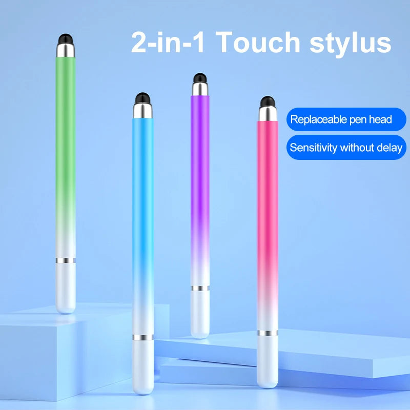 2-in-1 Capacitive Stylus For Touch Screen Stylus Pen For ipad Touch Pencil For Cell Phone Universal stylus pen For Phone Peaceful Pleasures Health and Wellness