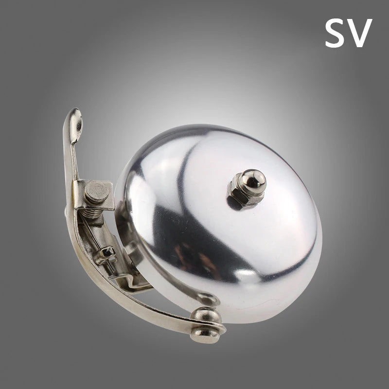 Retro Aluminum Bike Bell – Loud, Waterproof, Easy Install