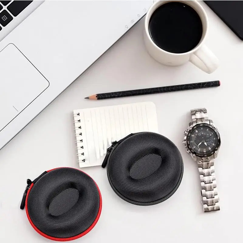 Portable Multipurpose Watch Bracelet Storage Pouch Shockproof Travel Carrying Box Wear-resistant Wristwatch Organiser Box Peaceful Pleasures Health and Wellness